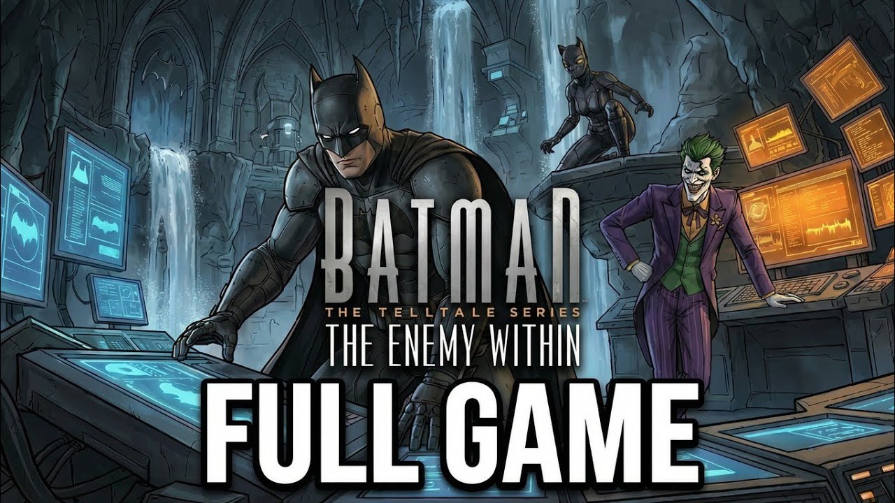 Batman: The Enemy Within | Full Game | No Commentary | PS5 | 4K