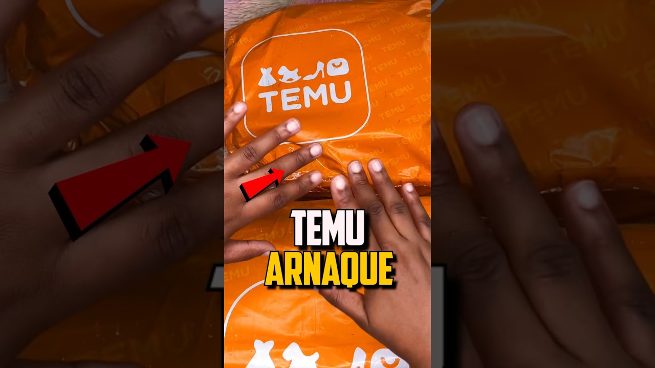 TEMU EST UNE ARNAQUE ?!