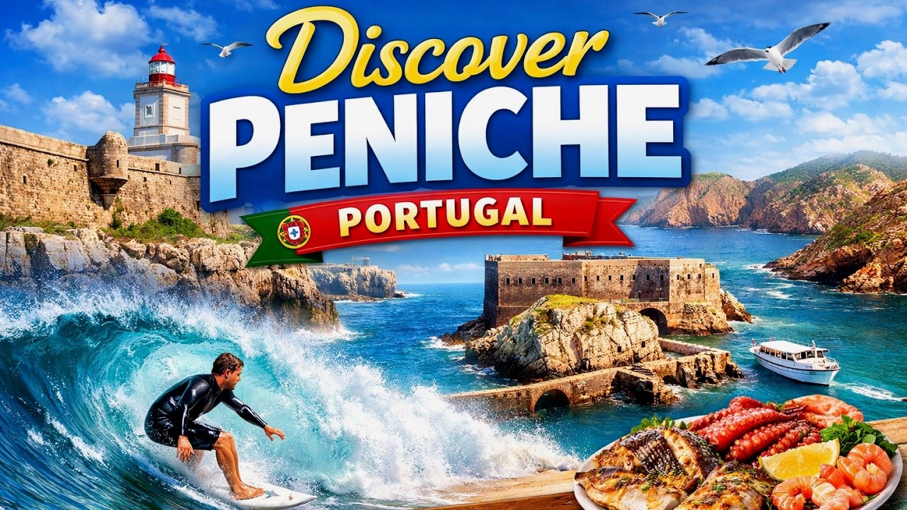 🇵🇹 Peniche, Portugal – একটি মনোরম সমুদ্র শহর। Portugal tourist places list | Eupore Tour | Portugal
