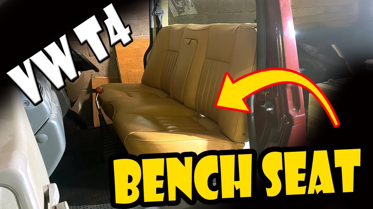 custom making FRONT BENCH seat  VW T4 #damaged #salvage #copart