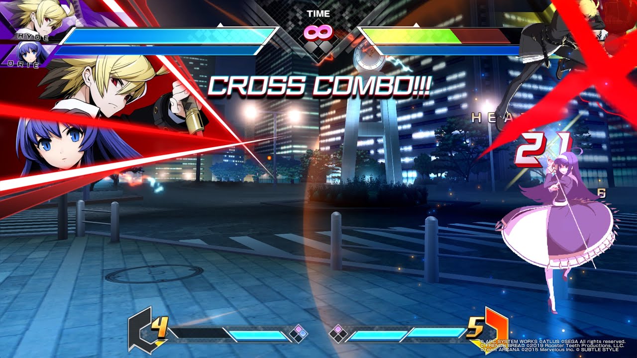 BBTAG Hyde/Orie Cross Combos