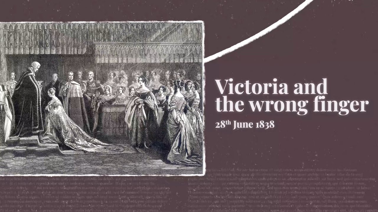 Coronation stories | Victoria and the wrong finger