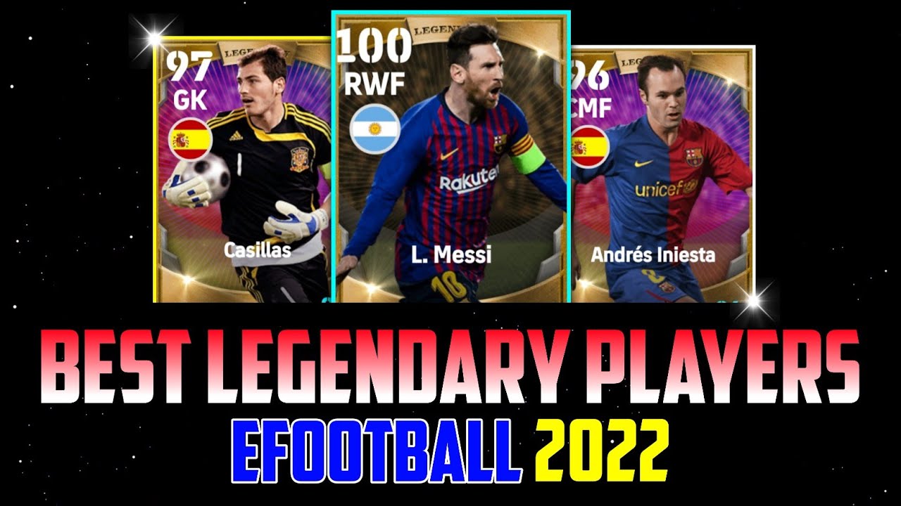Best Legendary Players In Every Position | eFootball 2022 Mobile