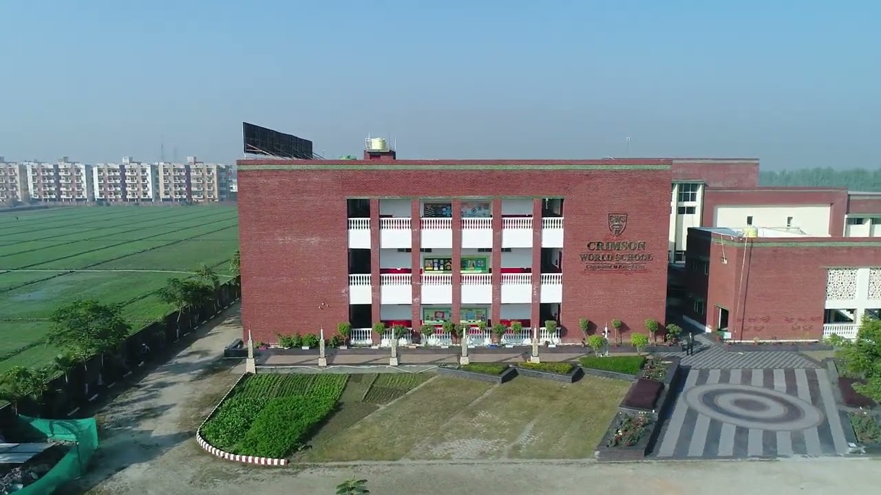 Crimson World School, Rudrapur (Drone Footage)