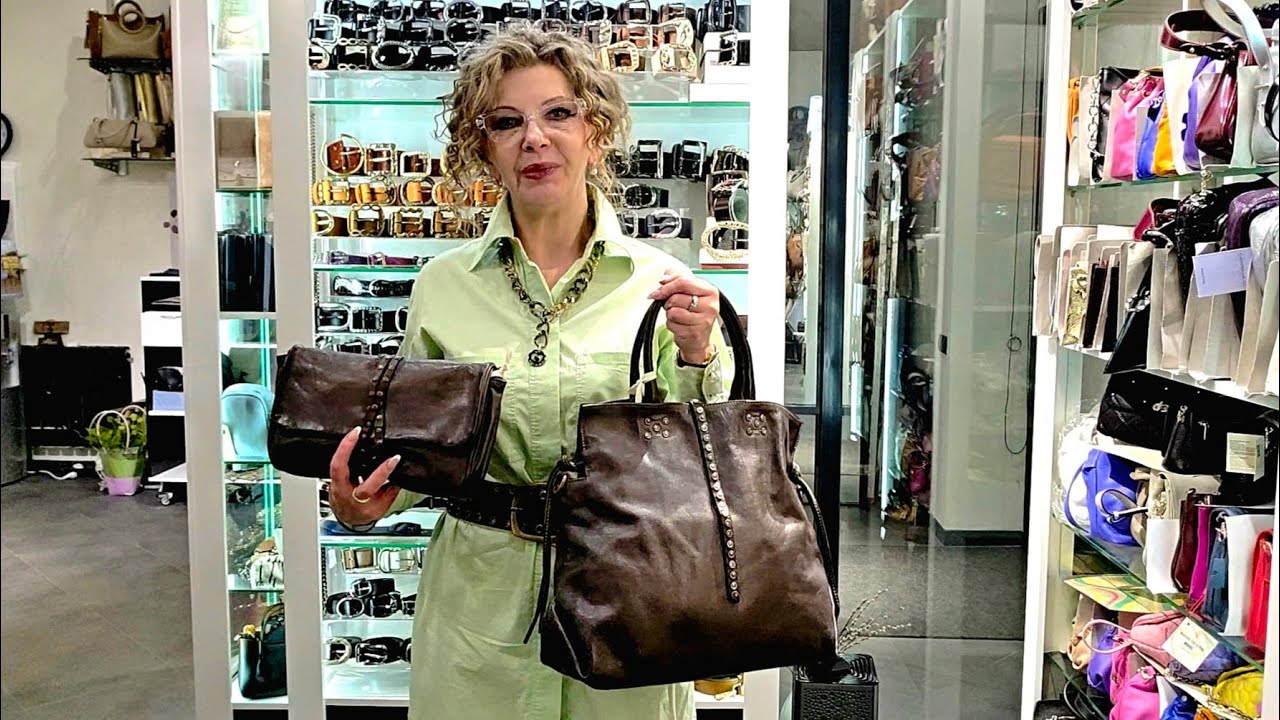  Итальянские сумки Alchimia Au79 стиля винтаж из кожи ручного разнооттеночного окрашивания #fashion 