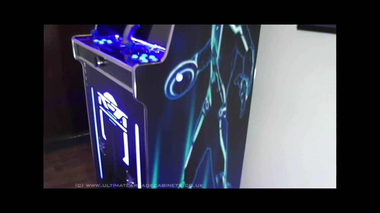 custom build Tron Legacy retro Arcade Machine