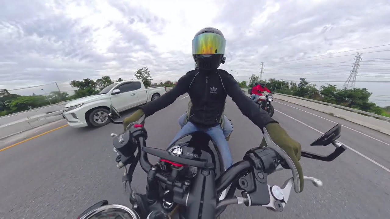 Triumph T100. & Royal Anfield 650.เที่ยว 1 วัน ที่ อุทัยธานี 2025.