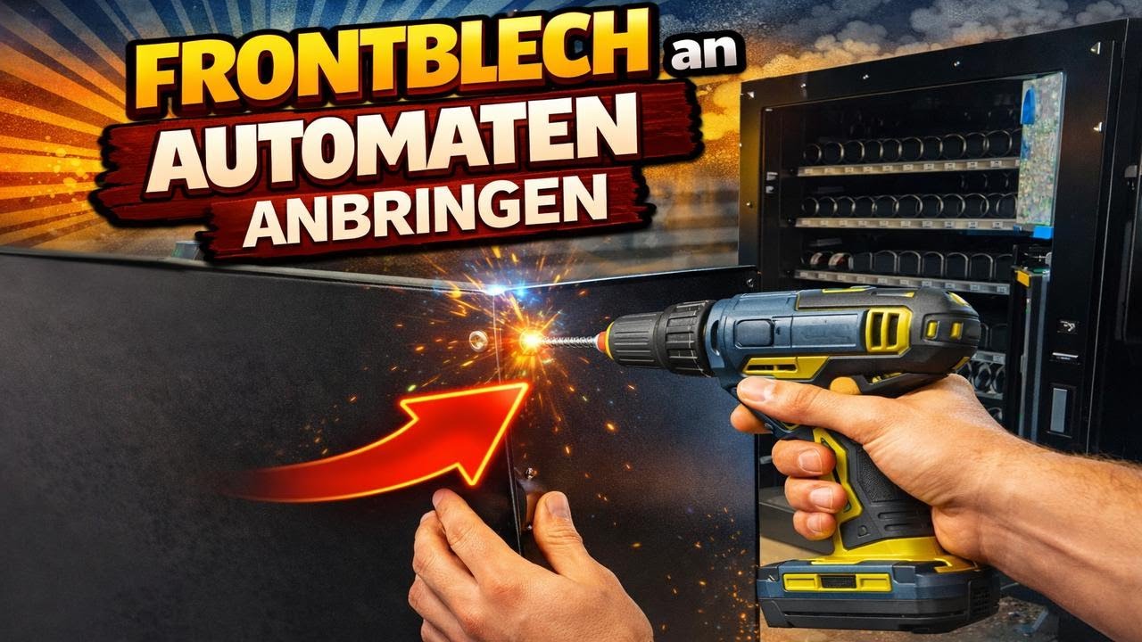 TUTORIAL - Frontblech am Sanden Vendo befestigen