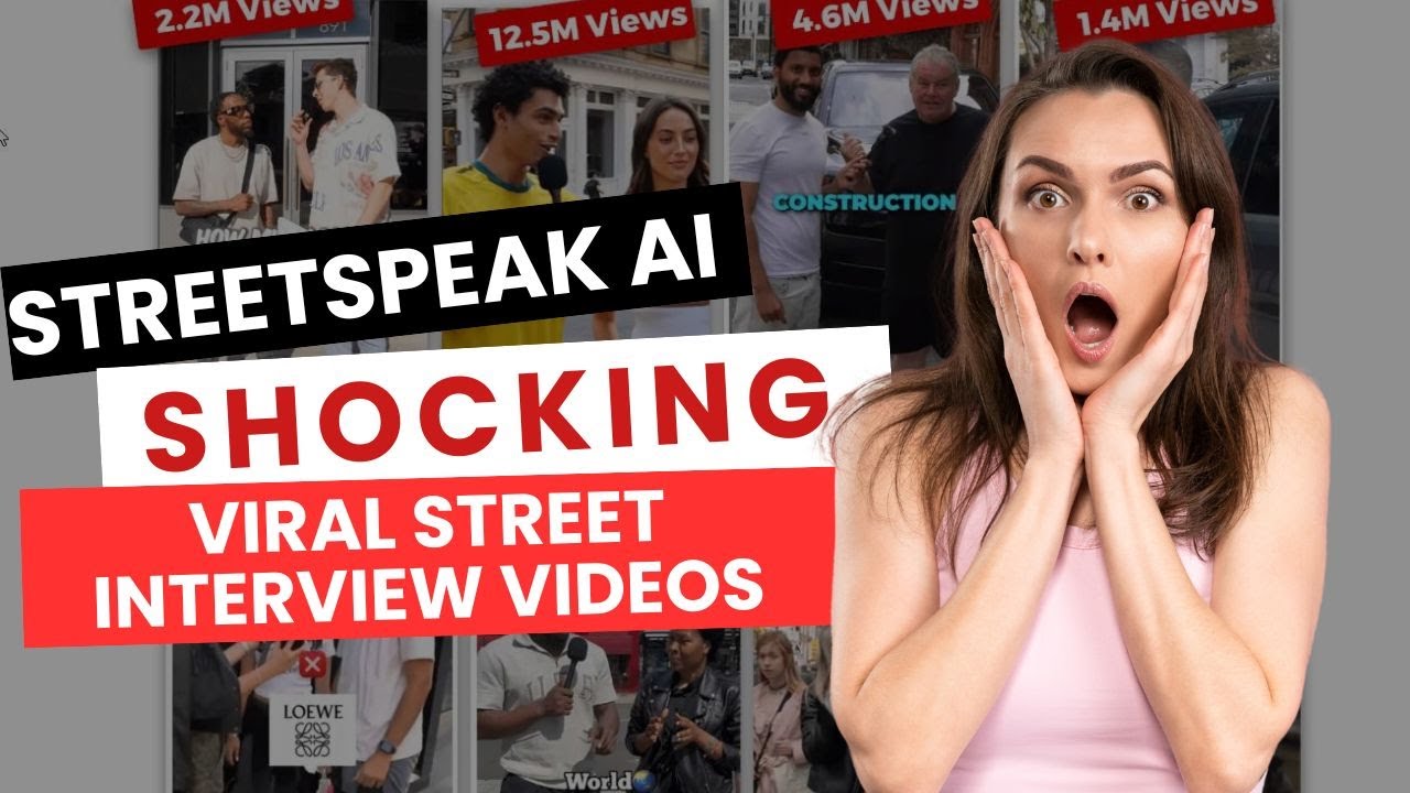 StreetSpeak AI: Viral Street Interview Videos Fast #StreetSpeakAI #AIVideo