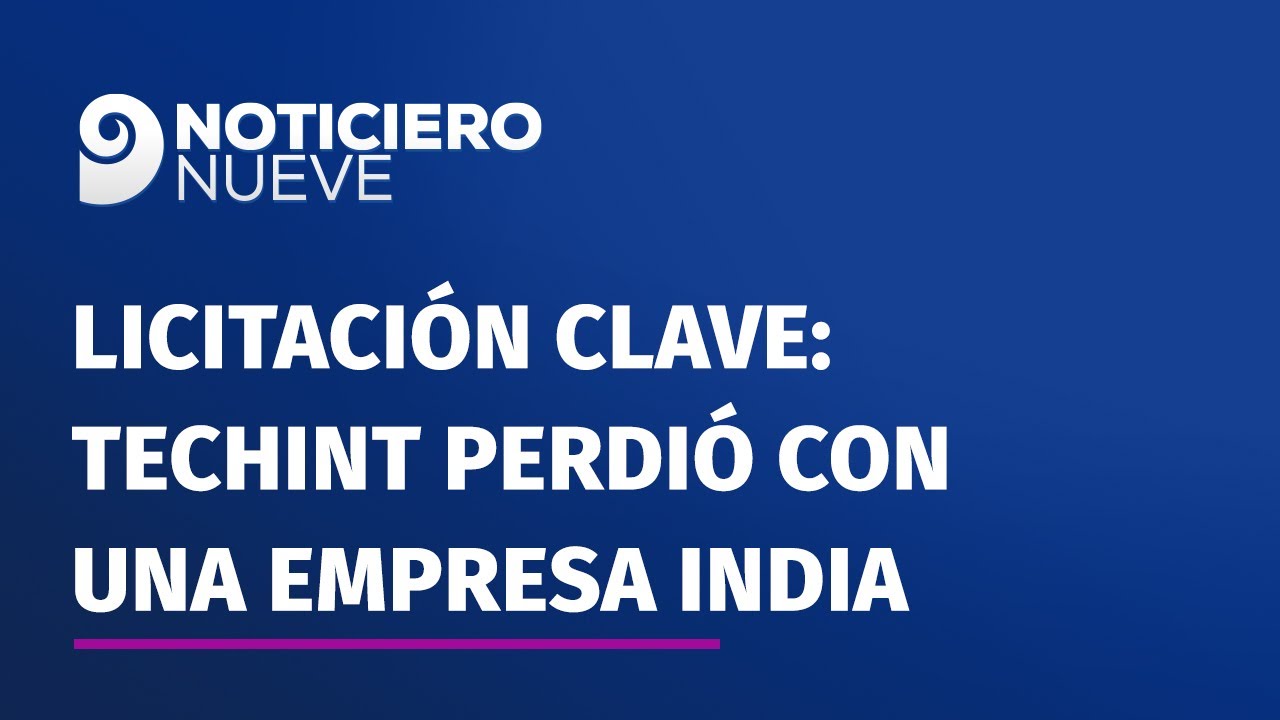 Licitación clave: Techint perdió con una empresa India