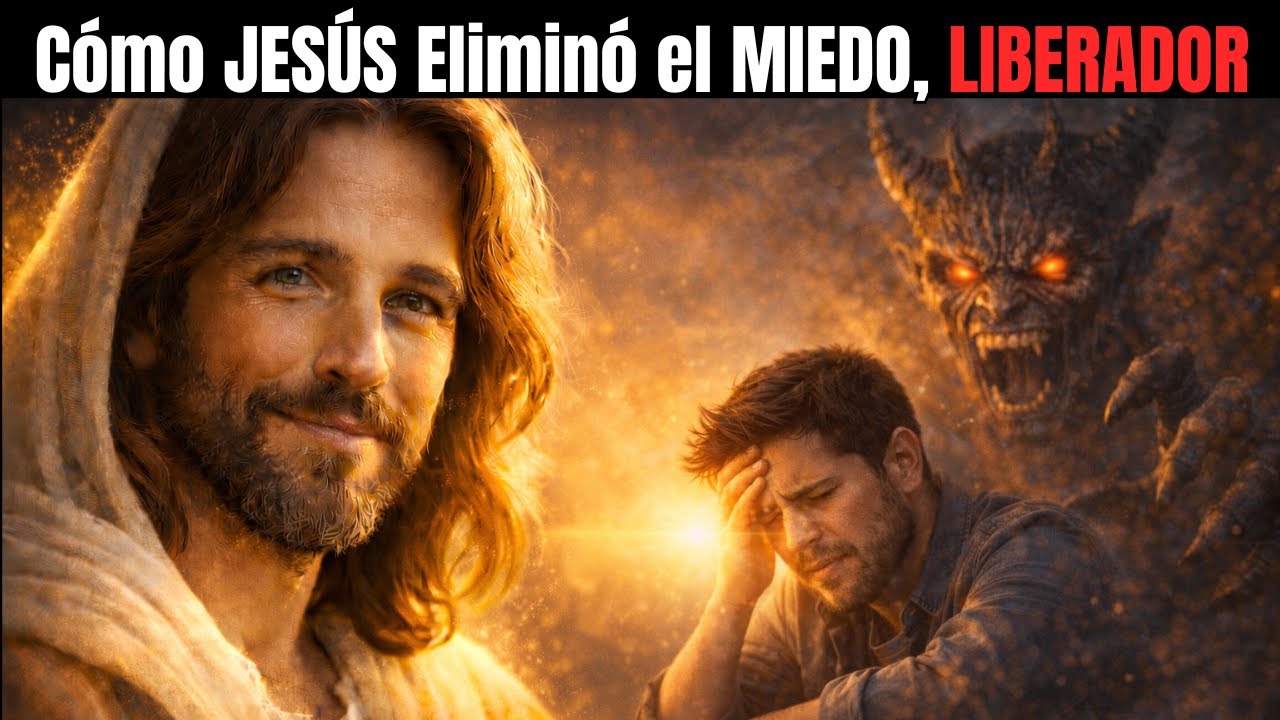 🔥 Cómo JESÚS Eliminó el MIEDO  AQUI La Enseñanza Sobre el MIEDO que Nadie Te Contó