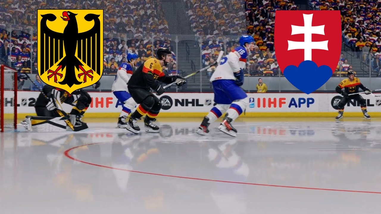 NHL 25 - MS 2026 do 20 rokov Nemecko vs Slovensko