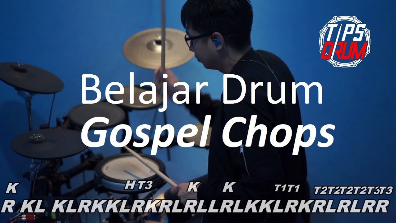 Belajar Drum : Gospel Chops Linear - Tips Drum Lesson 15 by David Adrianto