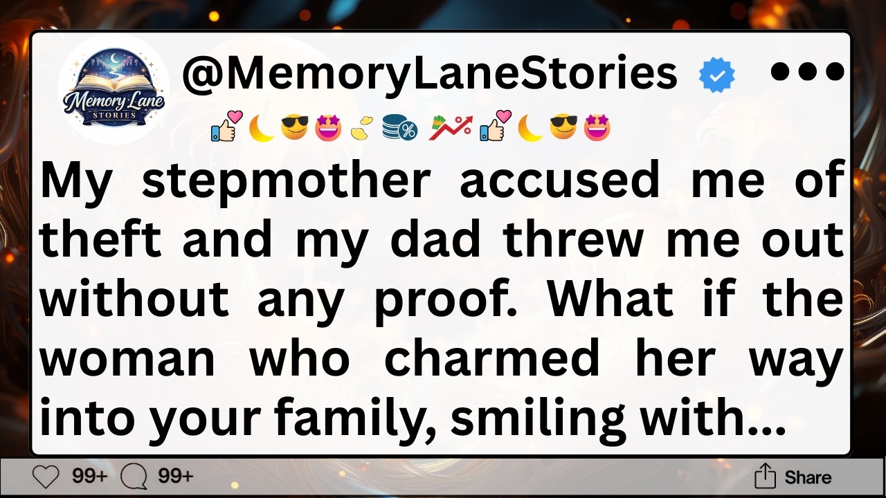 My stepmother accused me of theft and my dad threw me out without any proof...