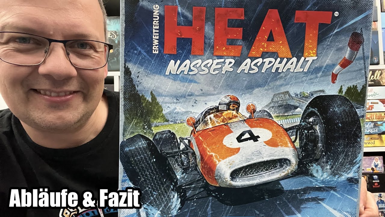 Heat Erweiterung Nasser Asphalt (Days of Wonder / asmodee) - neue Spielpläne, Karten und noch mehr!