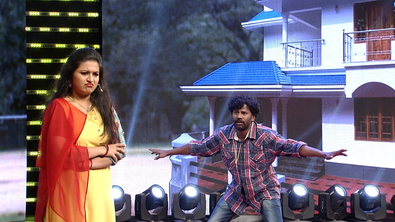 Thakarppan Comedy l Love story of king liar l Mazhavil Manorama