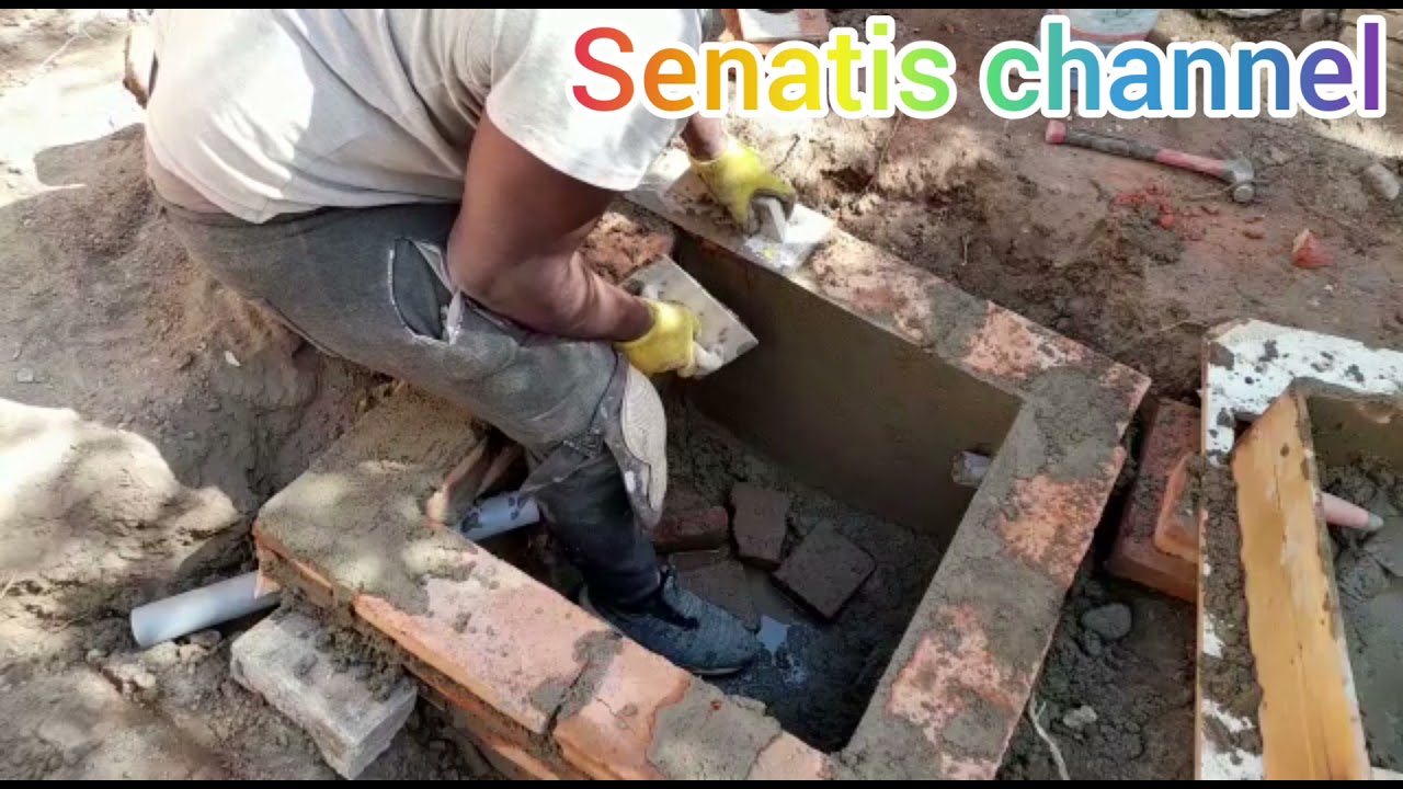 así se hace una cámara séptica de drenaje
