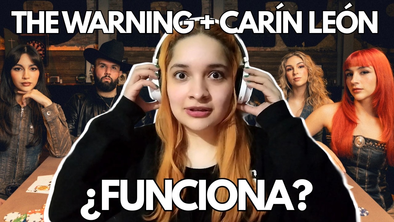 🎯¿QUÉ ES ESTO? | Reacción a LOVE TO BE LOVED por The Warning y Carín León