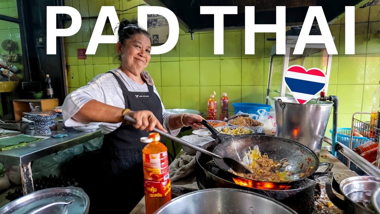 BANGKOK'S PAD THAI QUEEN 👑🇹🇭 (this might be the best yet!)
