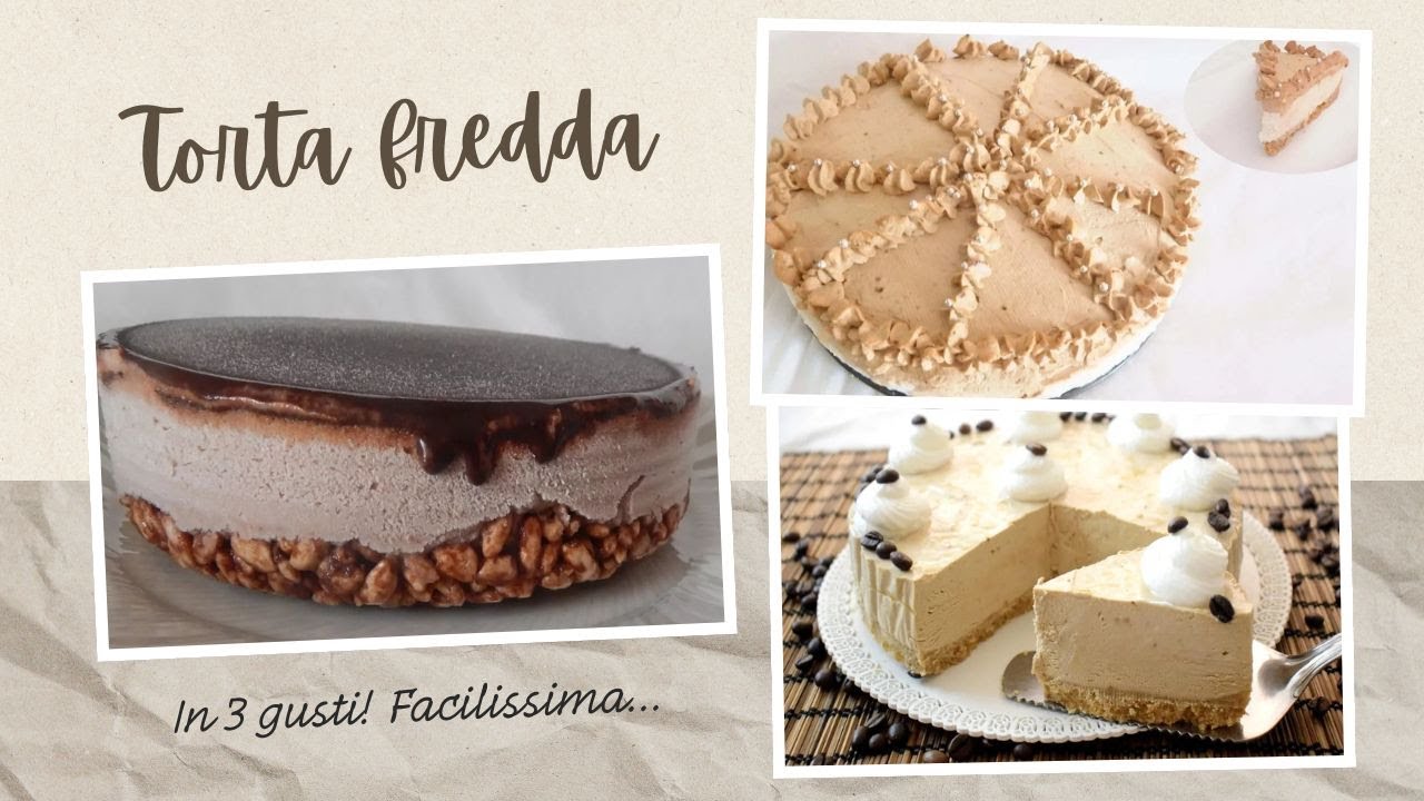 3 Torte Fredde al Caffè e Nutella SENZA FORNO – Dolci Facili e Cremosi per l’Estate! ☕🍫❄️