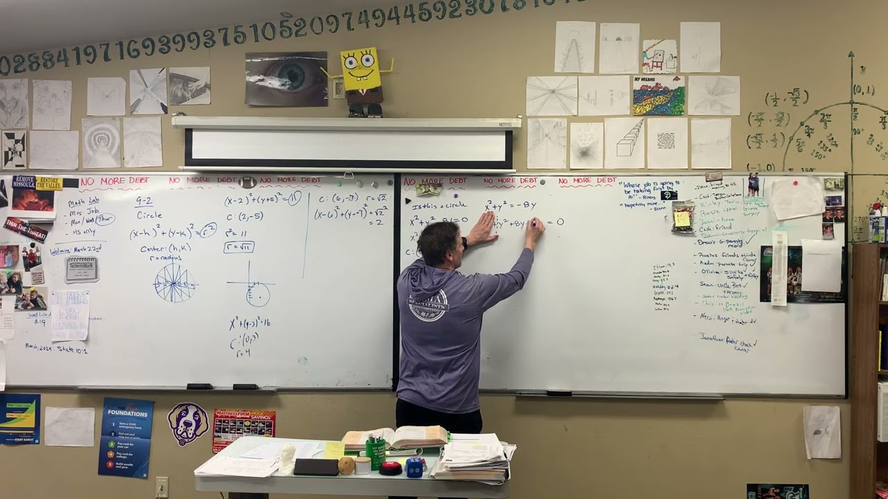 Algebra 2: 9.2 circles