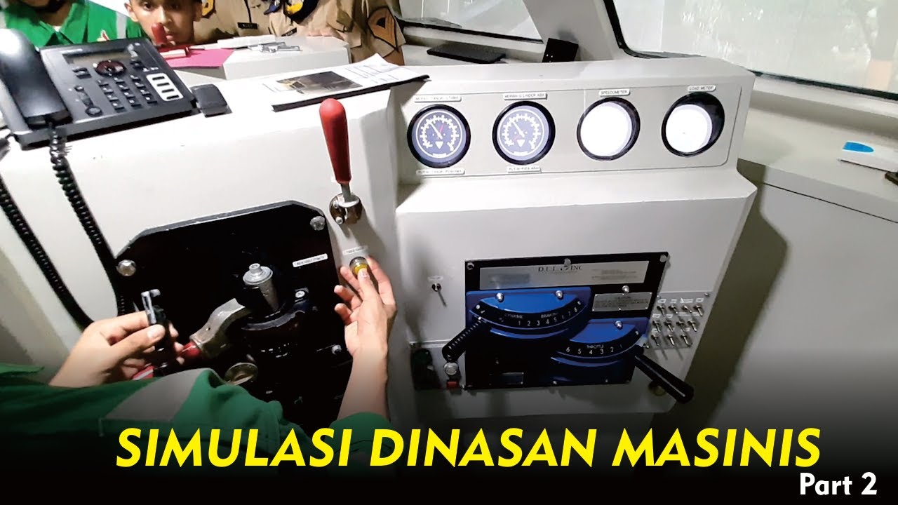 Simulasi Persiapan Dinas Masinis dan Pengetahuan Instrumen Cabin Lokomotif_Part 2