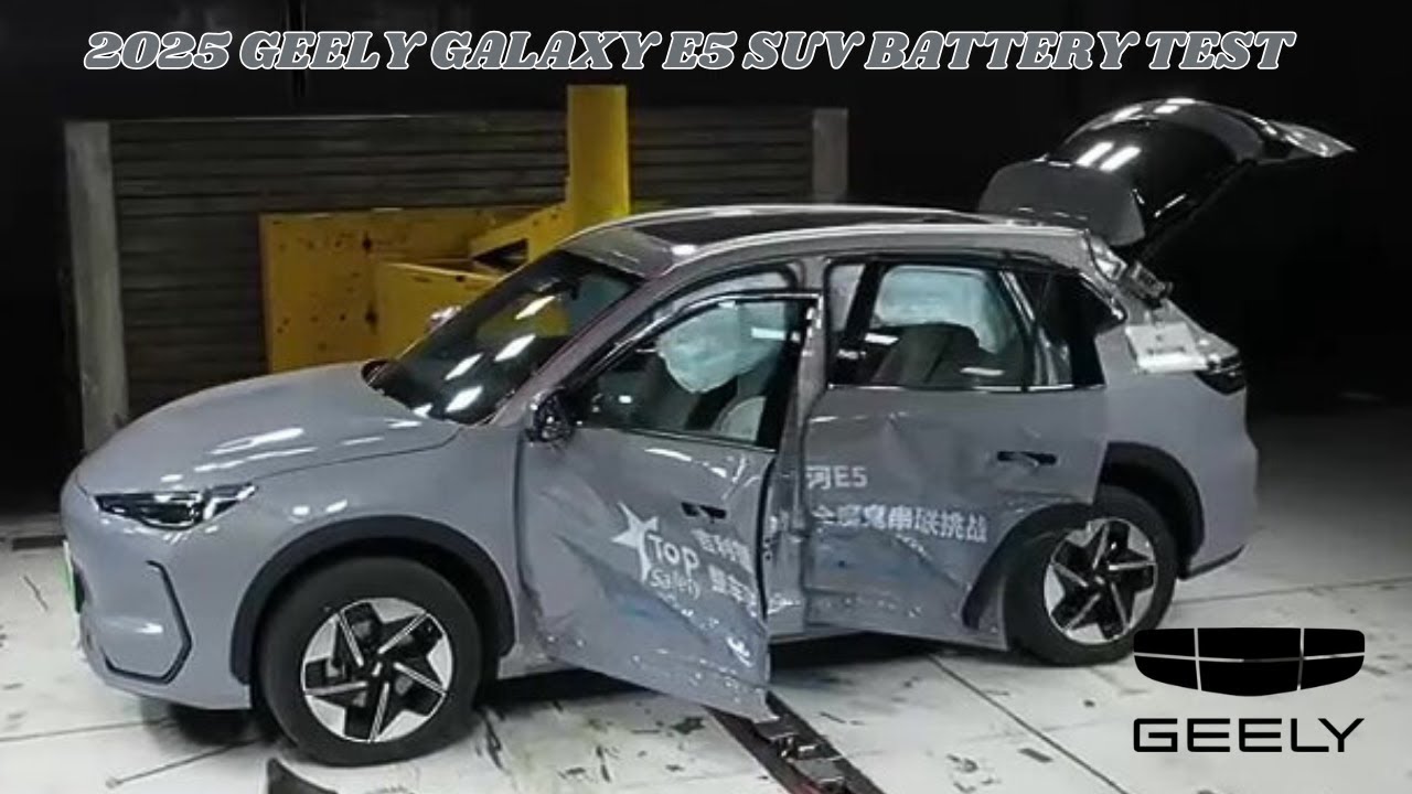 Geely Galaxy E5: The Safest Electric SUV? | Extreme Crash & Battery Test | Vision Effect TV
