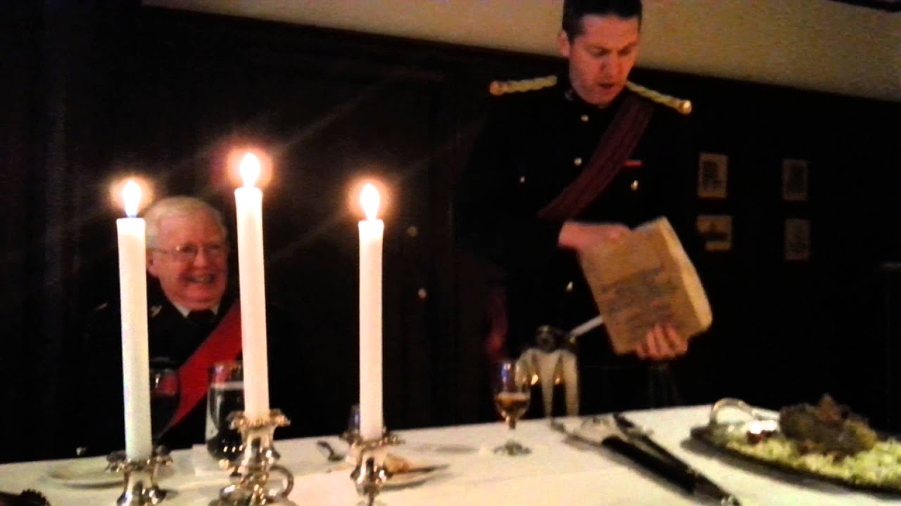 Address to a Haggis - The Canadian Scottish Regiment