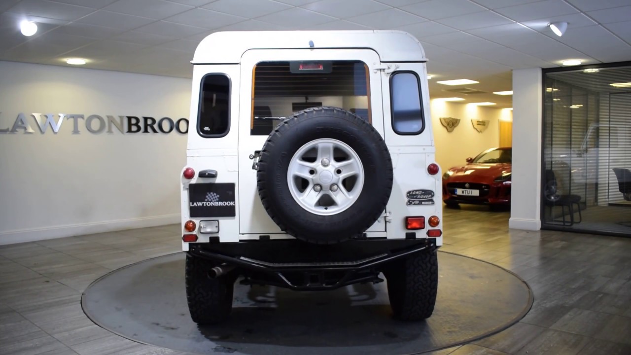 LANDROVER 90 White 50TH ANNEVERSARY   LAWTON BROOK
