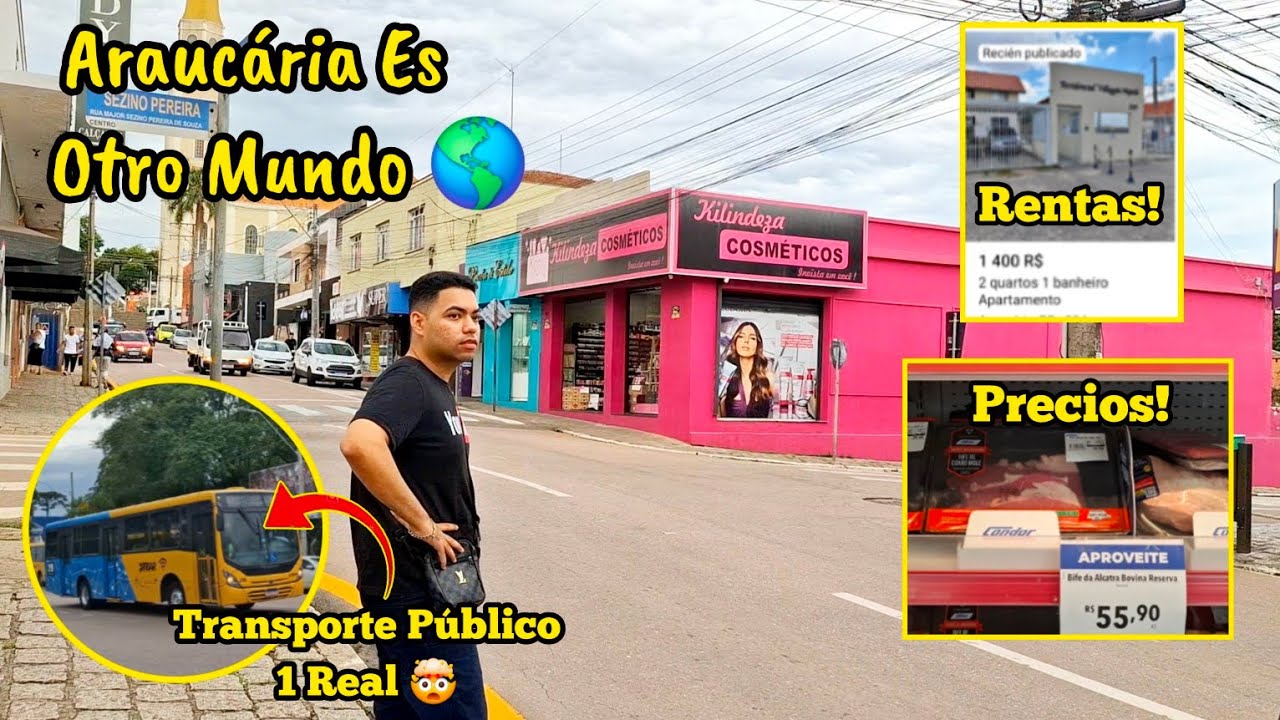 Encontré Un Mundo Diferente en Esta Ciudad de PARANÁ! Cómo es ARAUCÁRIA Para Vivir? 