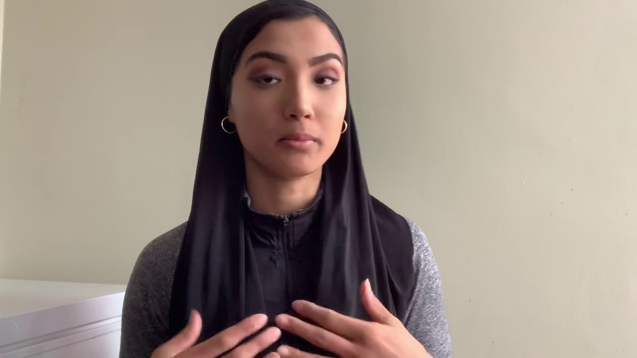 Gym Hijab With Hat