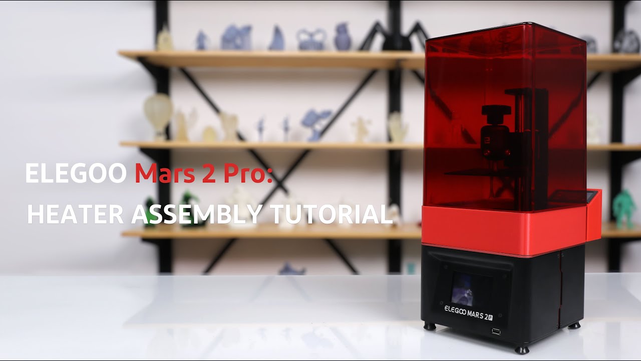 How to make a heater on ELEGOO Mars 2 Pro 3d printer?