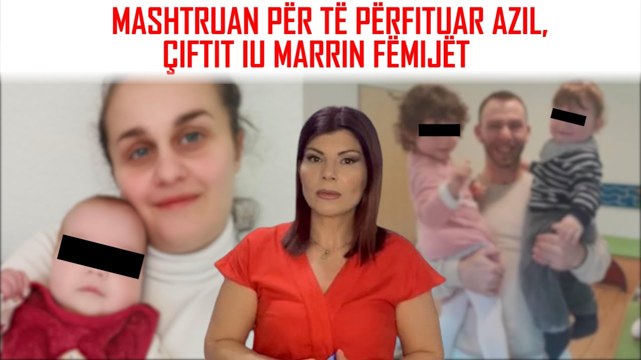 LIVE ME ODETEN-Skandal/G&euml;njeu policin&euml; gjermane, i marrin f&euml;mij&euml;t,i shoqi:Na groposi,e b&euml;ri p&euml;r azil