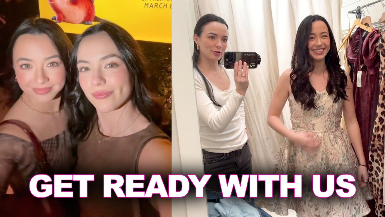 Picking each Others Outfits for a LA Movie Event - Merrell Twins