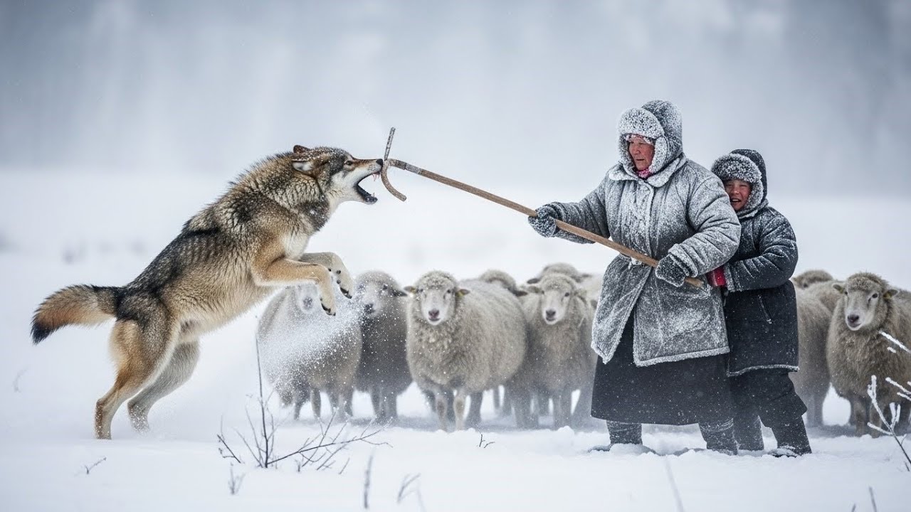 The Blizzard of Silence: A Widow Protecting the Sheep's at –77°C