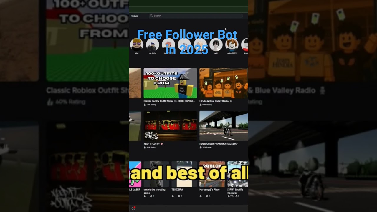 Free Follower Bot Tutorial in 2025 (Link in Comments) #roblox