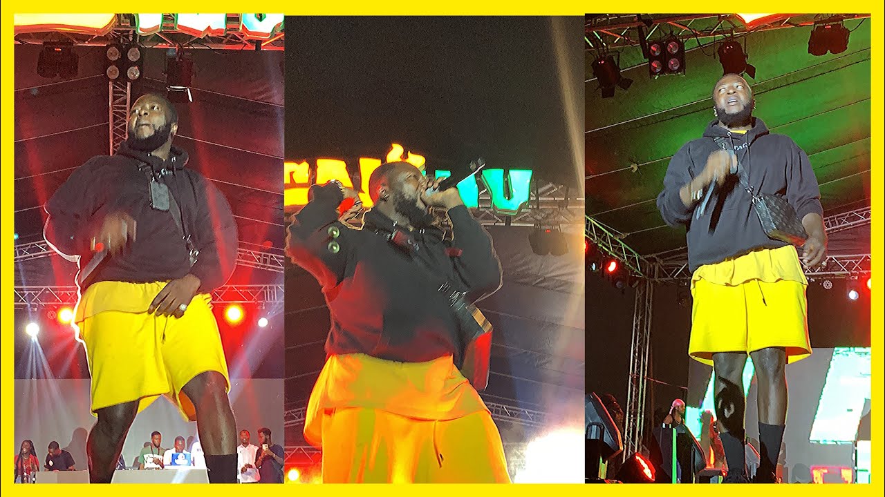 Guru Storm Stage with Back to Back Performance at Unilandfest - Pent Hall Legon