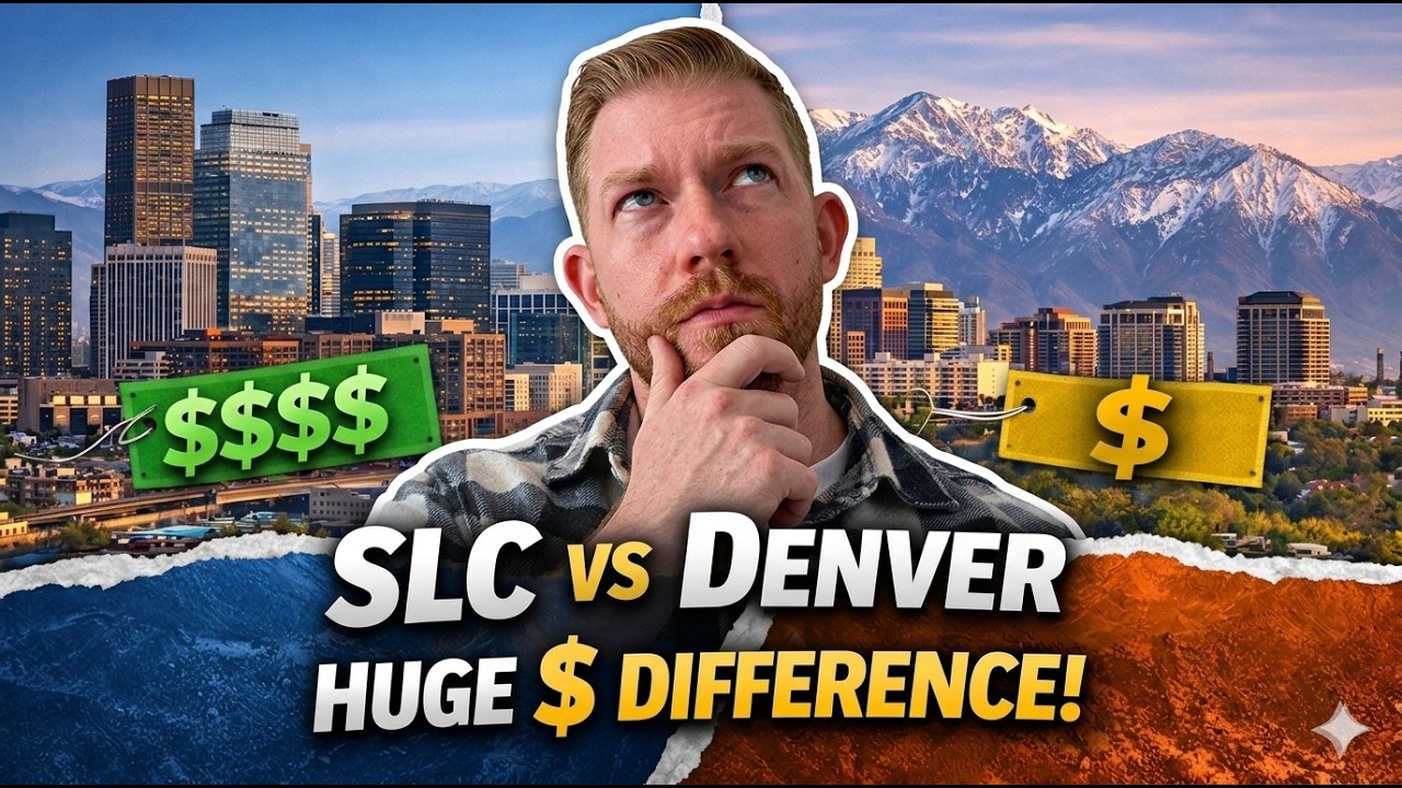 Salt Lake City vs Denver: The REAL Cost of Living [2026]