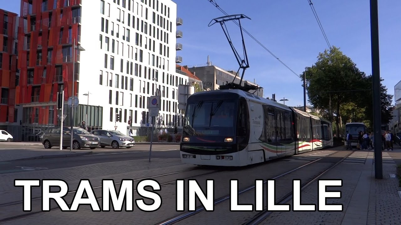 🇨🇵 Trams in Lille - Tramway de Lille / Roubaix  / Tourcoing (2018)