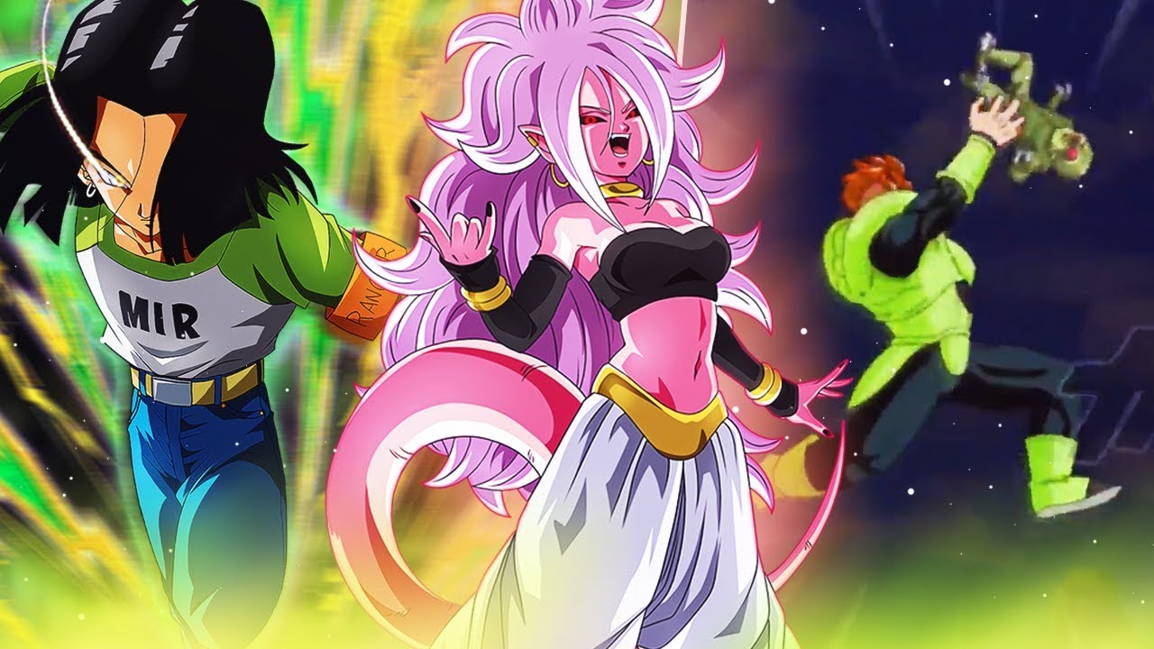 AMAZING NEW SUPER ATTACKS! NEW RANGER ANDROID 17, ANDROID 21, & ANDROID 16 | DBZ Dokkan Battle