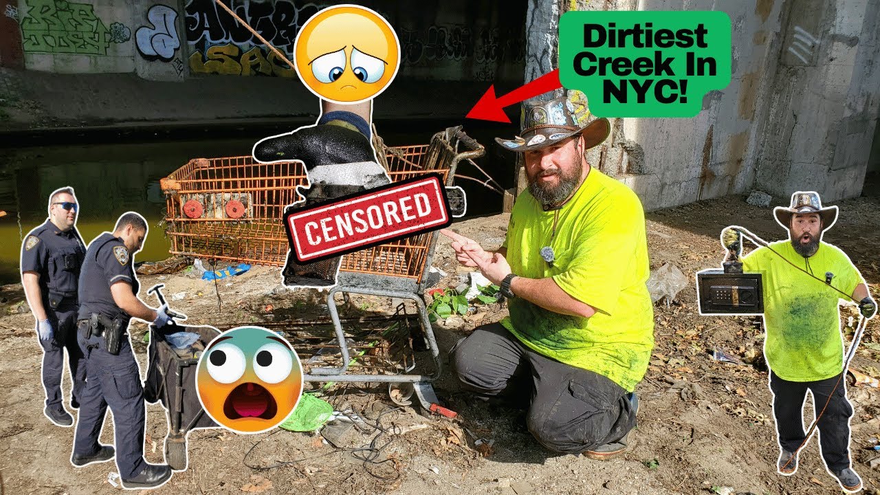 Polluted Creek Provides Amazing Treasure! NYC Magnet Fishing!