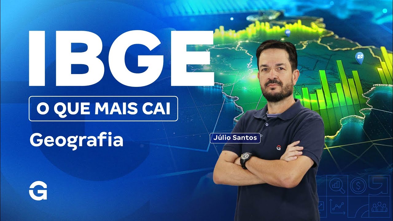 Concurso IBGE | O Que Mais Cai em Geografia