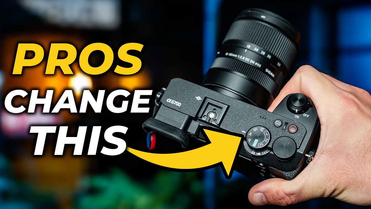 FORGET Manual Mode, THIS is how PROS shoot!