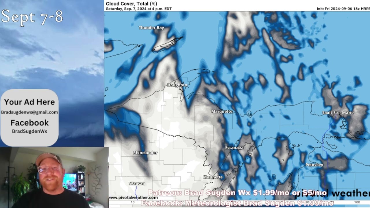 Cold weekend forecast! September 7-8, 2024 (Michigan)