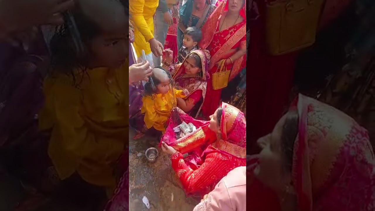 Mundan sanskar #mundan geet