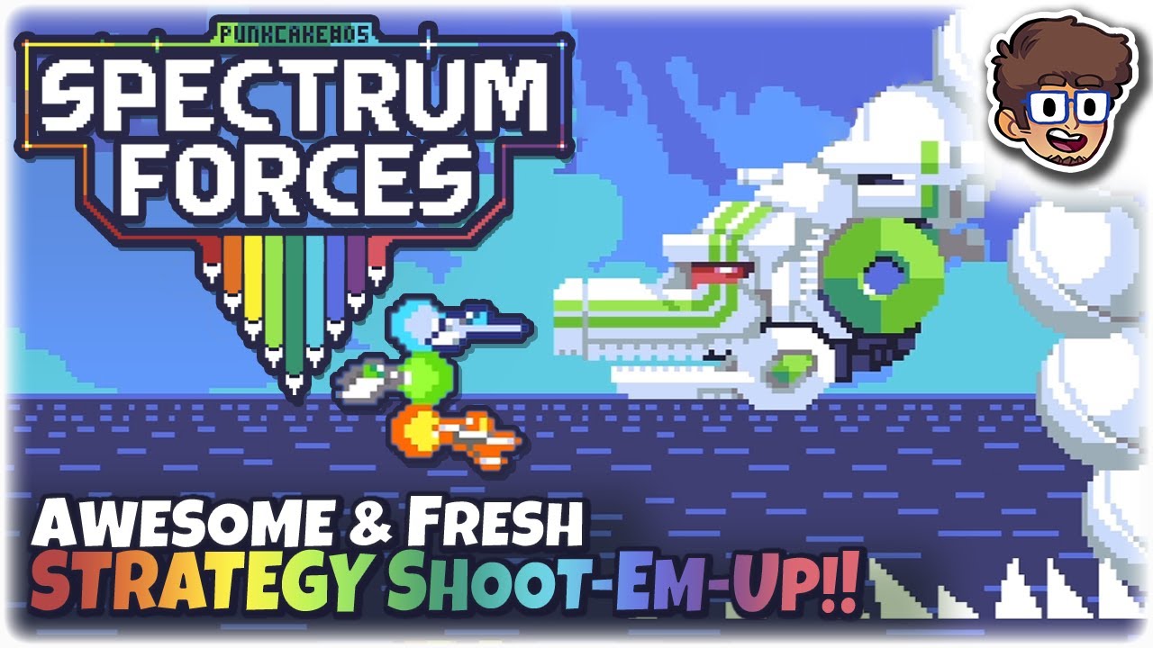 AWESOME & FRESH STRATEGY SHOOT-'EM-UP BY PUNKCAKE!! | Let's Try: Spectrum Forces | Gameplay