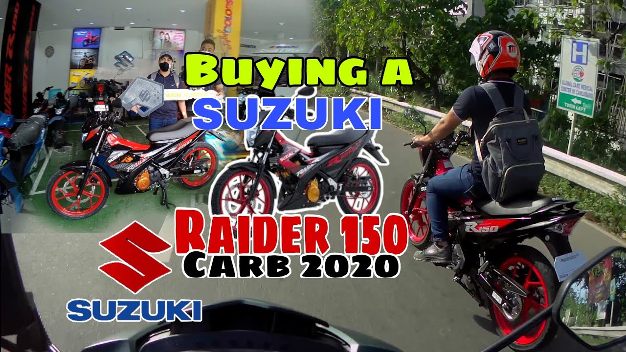 Buying a suzuki Raider 150 carb 2020 | 6 speed | SRP 97,000
