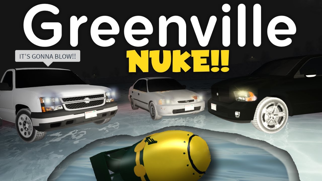 SCARED OFF BY A NUKE!!! | Roblox Greenville Roleplay