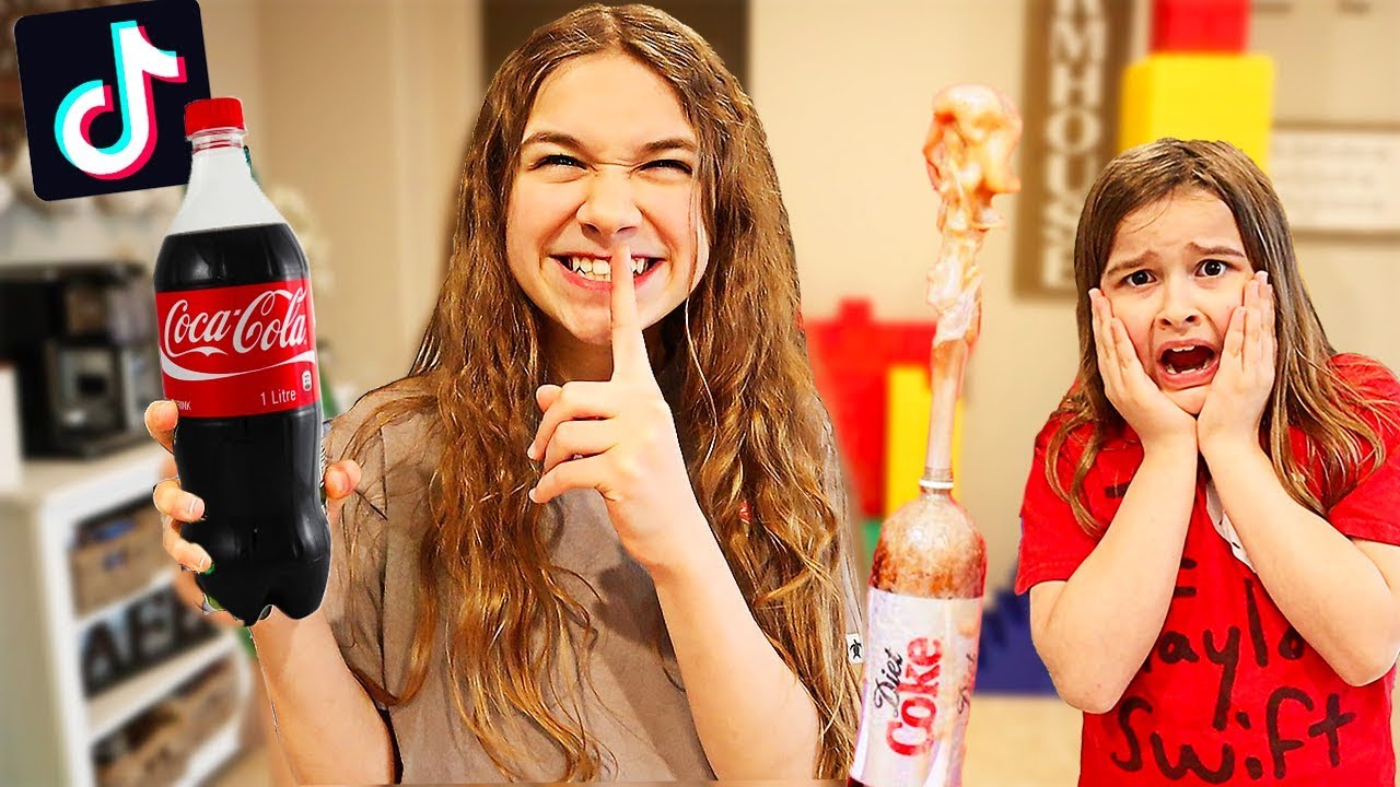 TRYING FUNNY VIRAL TikTok PRANKS ON MY SISTER! | JKrew