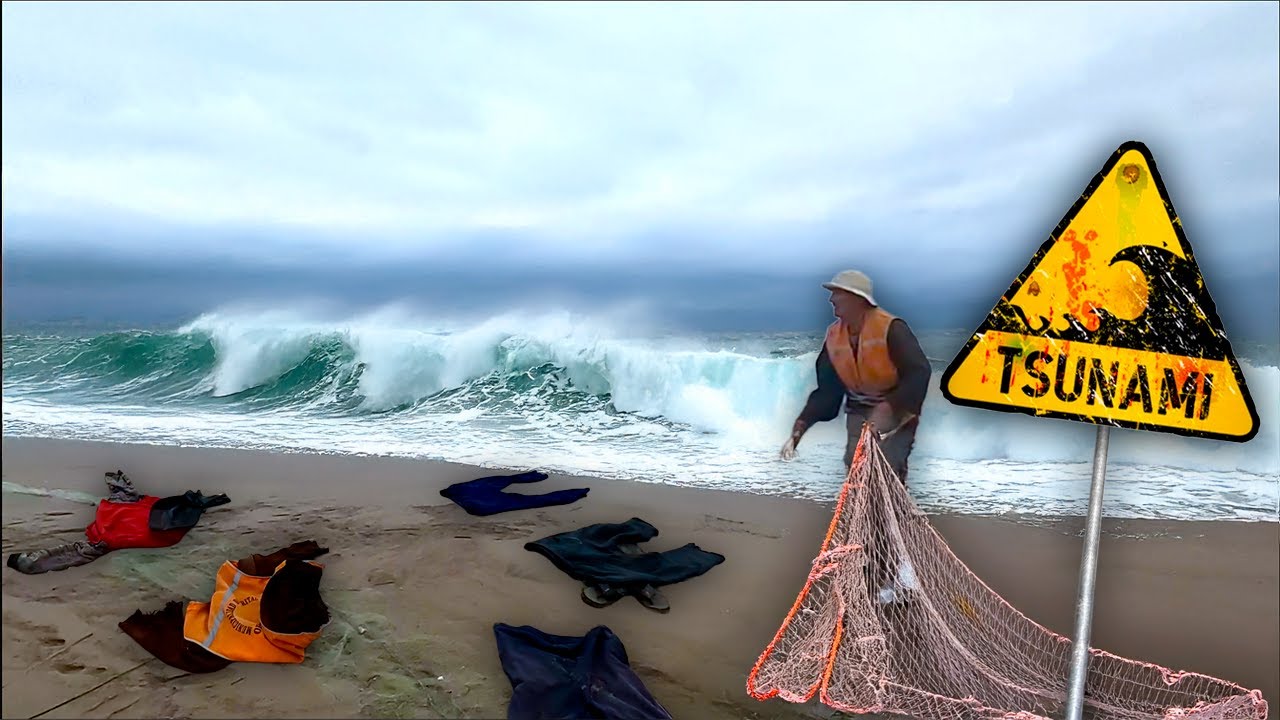 Fuimos por el TÍO VÍCTOR antes de que LLEGUE el TSUNAMI! ⚠️🌊